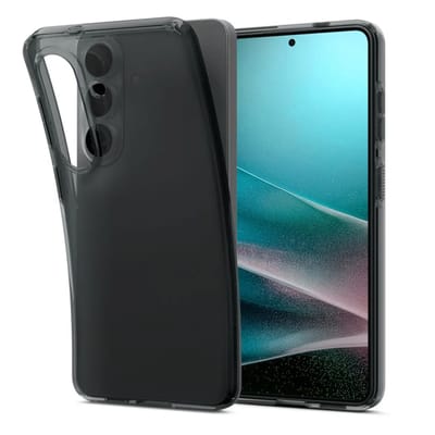 Spigen Liquid Crystal Hoesje Geschikt voor Samsung Galaxy S26 Plus - Back Cover TPU Transparant Zwart
