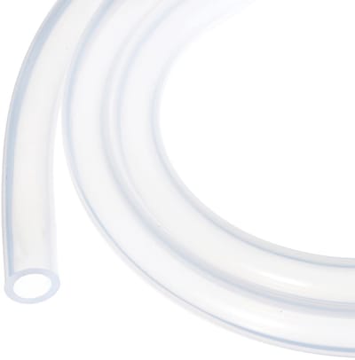 Dailygoods- Siliconen Tubing 10ft - 8mm ID/12mm OD - Flexibele Slang - Transparante Buis - Voor Irrigatie/Brouwen - Hoog Temperatuur Bestendig - Siliconenslang