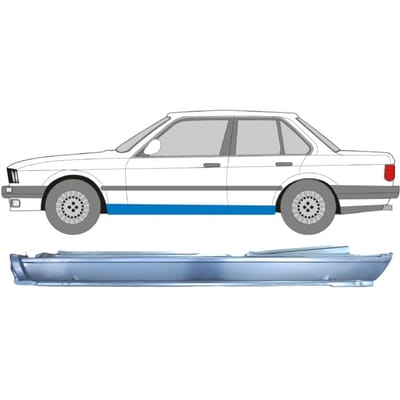 Volledige dorpel voor BMW 3 E30 1982-1994 / Links