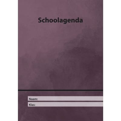 Schoolagenda - Stijn van den Broeck