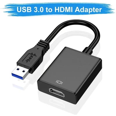 USB naar HDMI-adapter 1080P USB 3.0/2.0 naar HDMI-converter Externe audio-videoadapterkabel voor pc-laptop