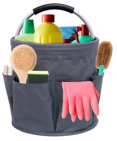 Opvouwbare Reinigingsbak met Handvat - 17L Multifunctionele Organizer voor Thuis en Tuin