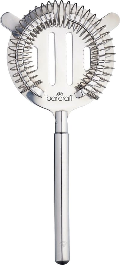 Kitchencraft Barcraft Hawthorne Strainer voor cocktails - Roestvrij Staal 9 X 20 Cm