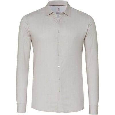 Desoto Overhemd Solid Color Corduroy Casual Kent Zandsteen / male