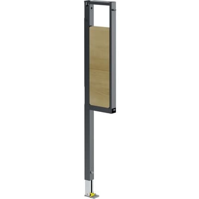 Viega Prevista Dry fastening element for support handles, 112 cm, left, model 8570.32 776473