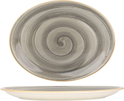 Bonna Serveerschaal - Aura Space - Porselein - 36 cm - set van 2