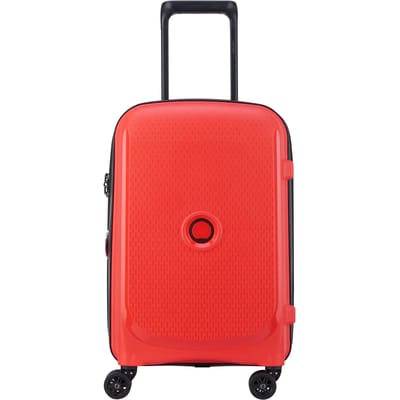 Delsey Belmont Plus Handbagagekoffer 55 cm Expandable – Gerecycled PP – 39L – 2,8 kg – TSA Slot – SECURITECH® Rits – 4 Dubbele Wielen - Tangerine Orange