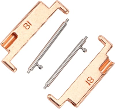 Duurzame RVS Horloge Adapter voor 18-22mm Bandvervanging voor Horlogeliefhebbers - Set van 1 Paar