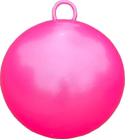 Toysgarden - Skippybal 70cm Roze met glitters