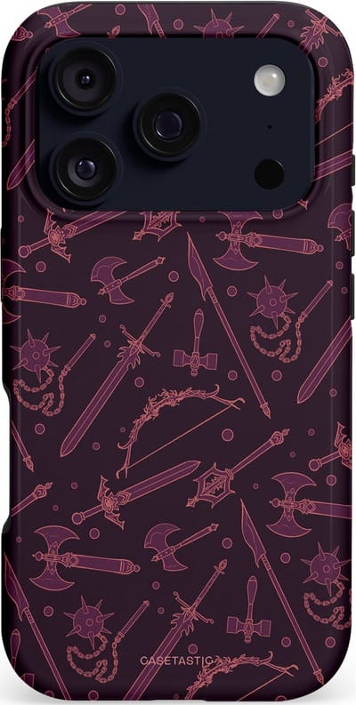 Casetastic hoesje geschikt voor Apple iPhone 17 Pro - MagSafe - Dubbellaagse bescherming - Morgenster - Fashion Case - Donkerblauw Donkergrijs