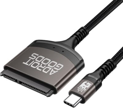AdroitGoods Sata naar Usb-c kabel Adapter - Harde Schijf Uitbreiden - Connector