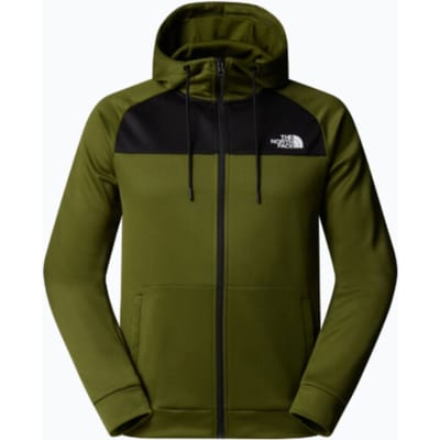 The North Face Reaxion Fleece F/Z Fleecevest heren Donkergroen S