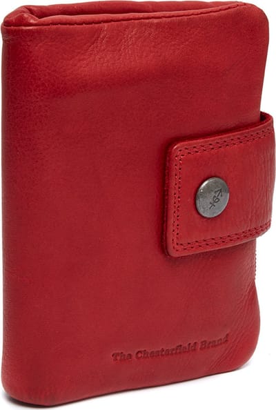 The Chesterfield Brand Leren Portemonnee Mavona Wallet Red Rood