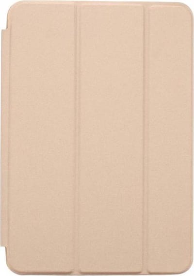 Geschikt voor iPad Air  Tri-Fold - Multi-Stand Case - Smartcase - Smart Cover - Hoesje - Beschermcase - Goud