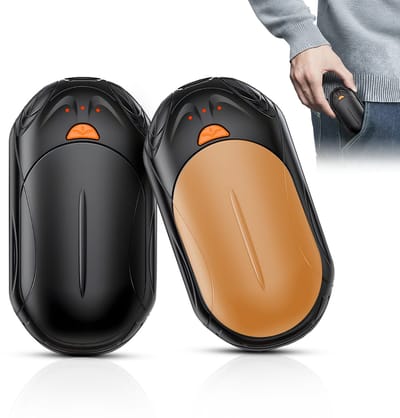 Handwarmers Oplaadbaar met 3 Standen - Urenlang Warm - 2 Stuks - 4000 mAh - Elektrische Handverwarmer - Warmte pads