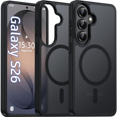 Magnetische Matte Case Voor Magsafe Samsung Galaxy S26 Ultra S25 FE S24 Plus S23 S22 A56 A36 A55 A26 A16 A06 A05 A15 A35 Telefoonhoesje Galaxy S24 Ultra