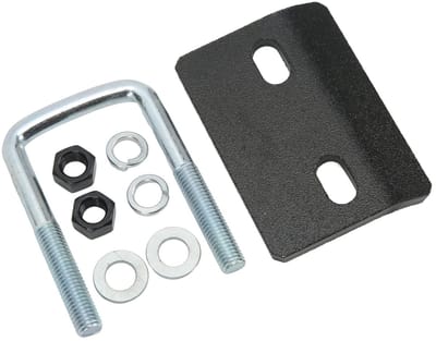 Dailygoods- Hitch Tightener Elimineert Wiebelen/Rammelen - Past op 1,25 Inch/2 Inch Trekhaken - Premium 304 Roestvrij Staal - Complete Kit - Universeel voor Vrachtwagens/SUV's/Trailers - Trailer Koppelingsklem