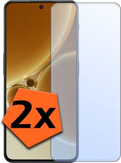 Screenprotector - 2 Stuks - Geschikt voor OnePlus Nord 3 - Extra Sterk - Gehard Glas - Beschermglas - Tempered Glass - Screen Protector