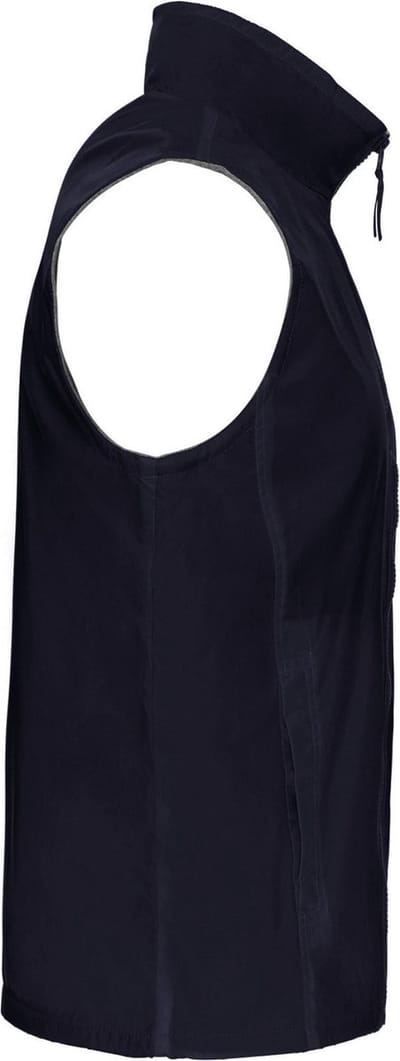 Kariban Met fleece gevoerde bodywarmer unisex K679 - Navy / Grey - 4XL
