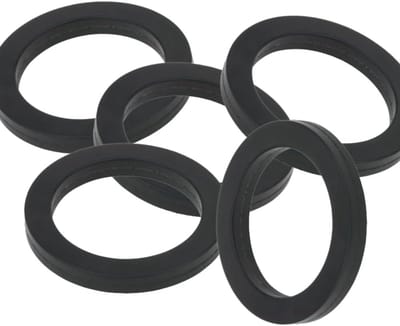 Set van 5 Rubberen Afdichtingen voor Kranen 3/4 Inch