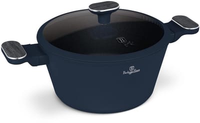 BerlingerHaus braadpan Deep Sea Ø24cm antiaanbaklaag inductie.
