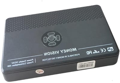 Geldteller - Valuta detector - Controleer geld - Infrarood detectie - 3 inch LCD - Zwart