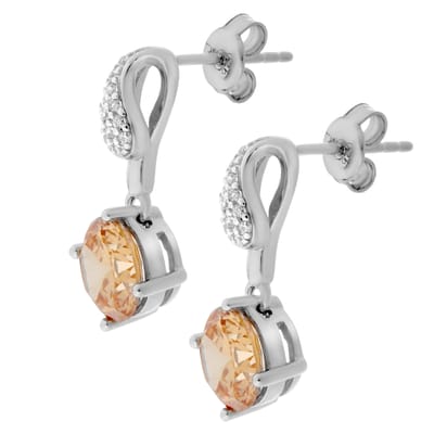 Orphelia Dames 925 Sterling Zilveren Oorbellen - Zilver ZO-6087