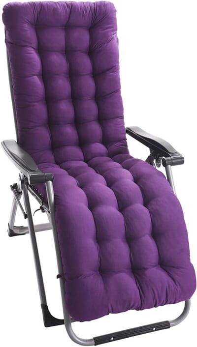 Schommelstoelkussens buiten - Tuinstoel kussens - Comfortabel Zitten - Ademend en hygiënisch - 48x155x8cm - G