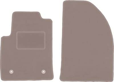 Beige voormatten voor: Ford Fusion hatchback (2005-2012)