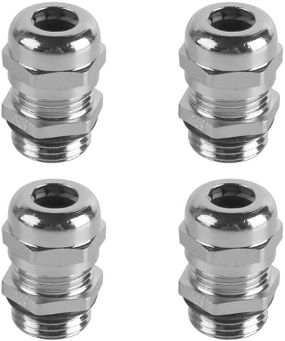 Dailygoody - M16 Kabelwartel PG9 - Waterdichte Kabelconnectoren - Duurzaam Messing - Verstelbaar - Voor Kabels 4-8 mm - Perfect voor Elektrische Toepa