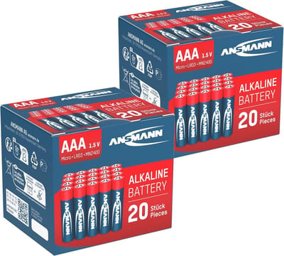 AAA Batterijen - Micro Batterijen - Dagelijks Gebruik - Lange Houdbaarheid - 40 Stuks - Niet Van Toepassing