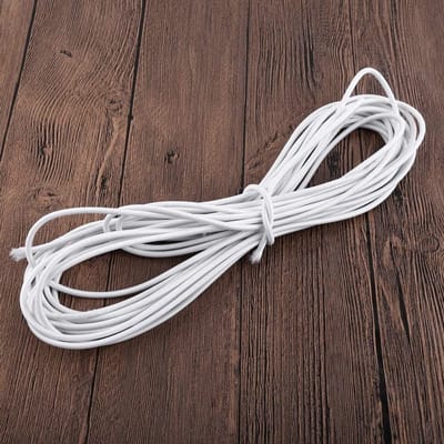 Elastisch Touw - Spanband Bungee Koord - Buiten Gebruik - Lichtgewicht Sterke Kern - 10 Meter Lengte - Zwart