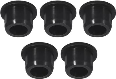 Dailygoods- Knopplug 5 Stuks - Waterdichte Rubber - Temperatuurbestendig tot 250 °C - Eenvoudig te Installeren - Stevig en Duurzaam - Geschikt voor 14 mm Gat - Rubberstop