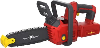 Red Toolbox Speelgoedgereedschapskoffer - Wolf Garten Kinder Speelgoed – Accu-kettingzaag Deluxe op batterijen RC Model Kant en Klaar