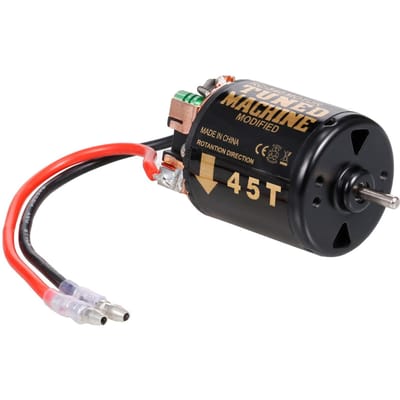Geborstelde motor 540 Geborstelde motor 80T Vervanging voor Axiale SCX10 AXI03007 90046 TRAX4 D90 MST Afstandsbediening 45T zwart