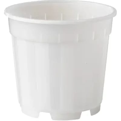 Nature Bloempot - Kunststof - Transparant - Diam.12xh11,1cm