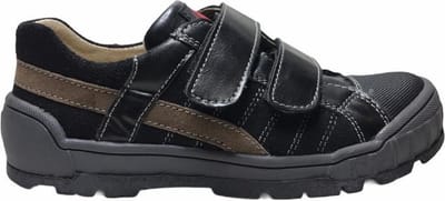 Naturino 2 velcro's bumper jongens sneakers 3632 zwart mt 23