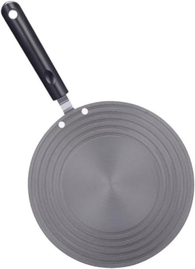 Warmtegeleidende Plaat - Ontdooiplank Koken - Voedsel Bereiden - Dubbele Functie - 28cm Diameter - Zwart