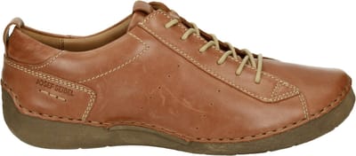 Josef Seibel - FERGEY 56 - Dames veterschoenen - Kleur: Cognac - Maat: 41