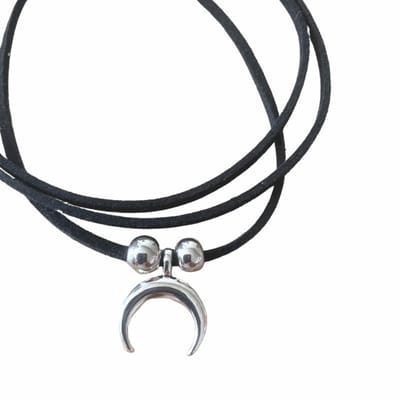 Enkelbandje- Hoorn- Wikkelkoord- 24-32 cm - Charme Bijoux