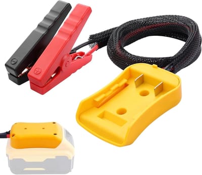 Jumper Kabel - Startkabel Boosterkabel - Auto Noodstart - 10AWG Verdikte Kabel - 0.5 Meter - Zwart