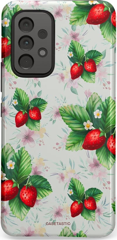 Casetastic Hoesje Geschikt voor Samsung A53 - Stijlvolle Beschermende Duo-layer Case - Rosales