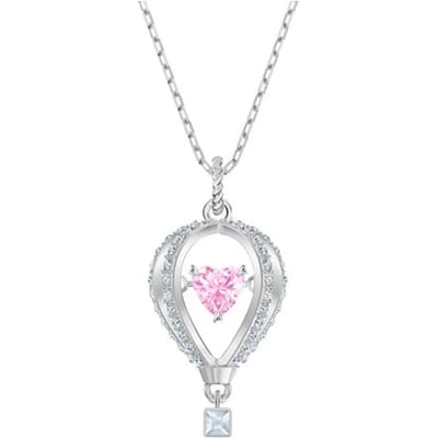 Swarovski Azië Exclusieve Collectie Nto The Sky Confession Ballon Hanger Ketting Kleurrijk Ontwerp Damesketting 5474811 Silver white
