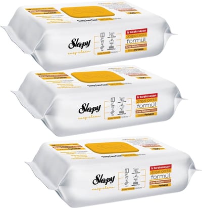 Sleepy Easy Clean Schoonmaakdoekjes - 3-pack - 300 Stuks | Vrij van Parabenen en Chloor | Streeploze Reiniging en Frisse Geur