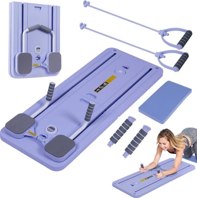 Pilates Board - Pilates Reformer - Multifunctioneel - Buikspier Oefenbord - Paars
