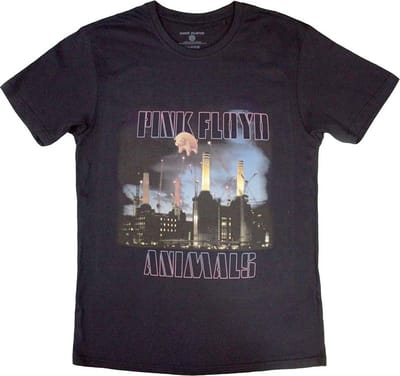 Pink Floyd - Animals Construction Heren T-shirt - S - Zwart