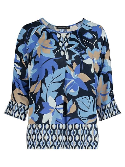 Blouse Van Betty Barclay blauw
