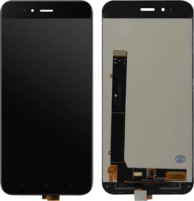 Xiaomi, Volledig Display Geschikt voor Xiaomi Mi A1 LCD Scherm en Touchscreen Original, Zwart
