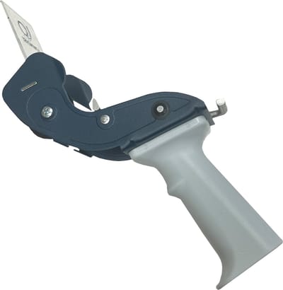 Low-Noise Tapedispenser met Rem - Voor 50mm brede Tape met Kerndiameter: 76mm - 1 stuk - De Rem Verminderd herrie bij het afrollen van de tape - (065.0501)