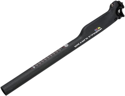 Fiets Zadelpen - Zitbuis Steun - Fietsen Onderhoud - Koolstofvezel Constructie - 316 x 400 mm - Mat Zwart
